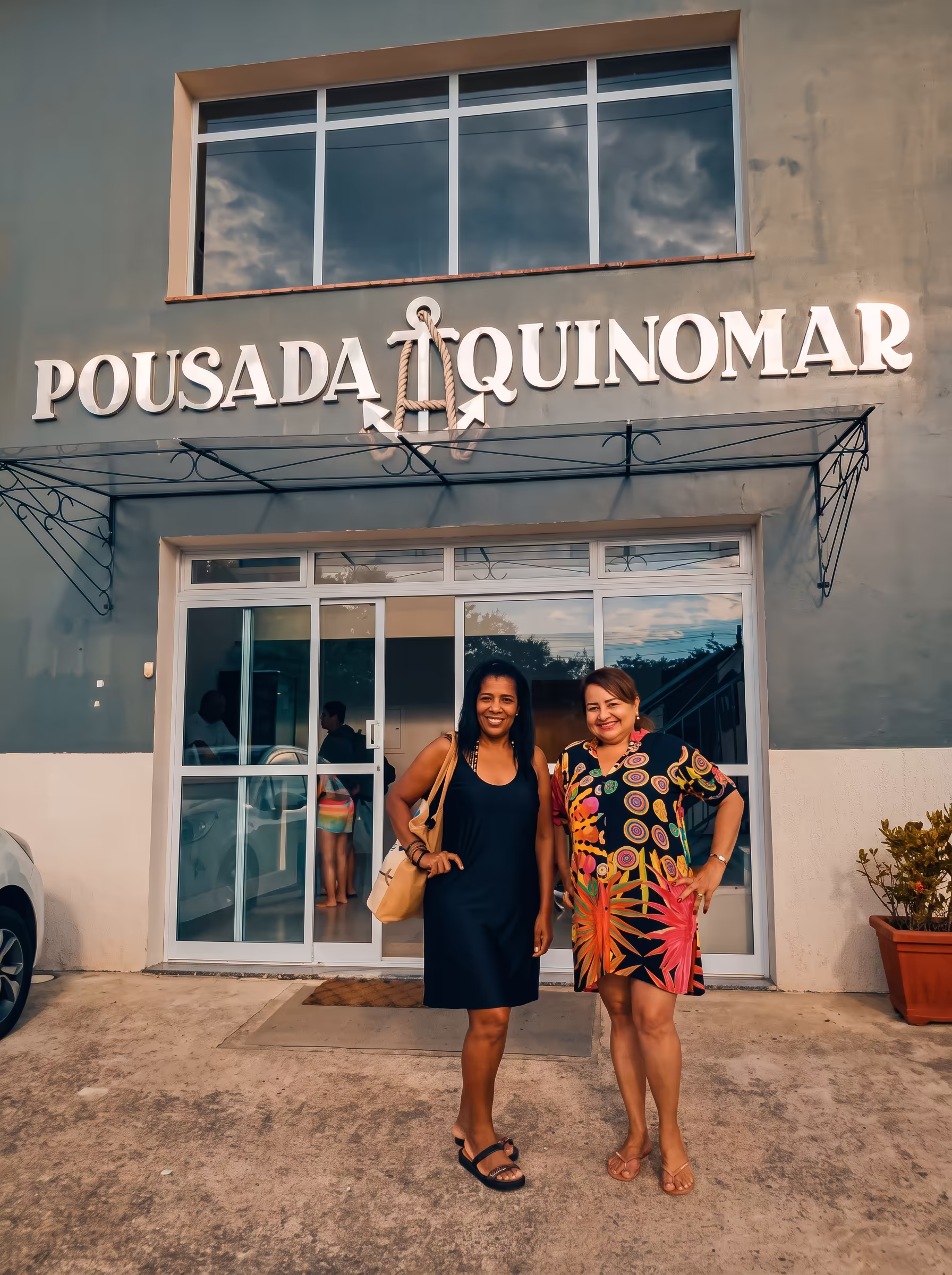 Hóspedes aproveitando dias tranquilos em Paraty