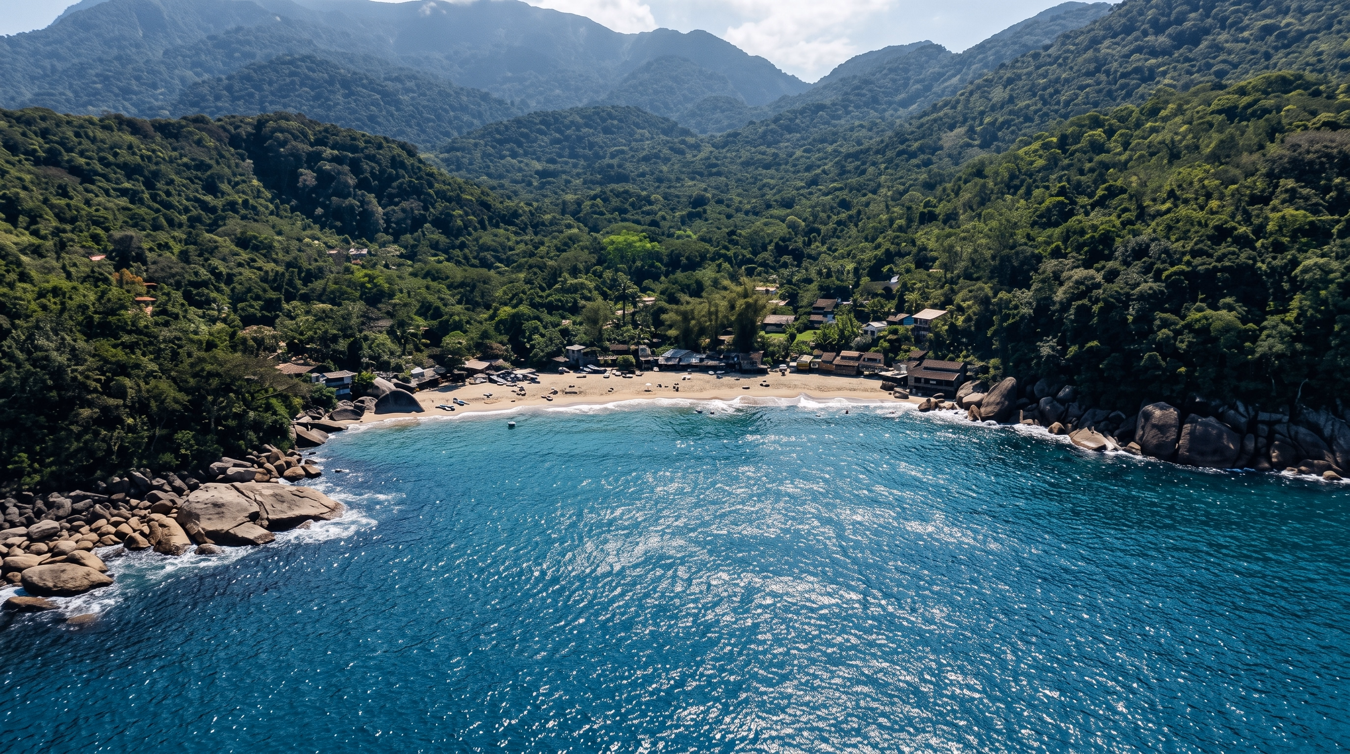 Praia da ConceiÃ§Ã£o em Paraty RJ
