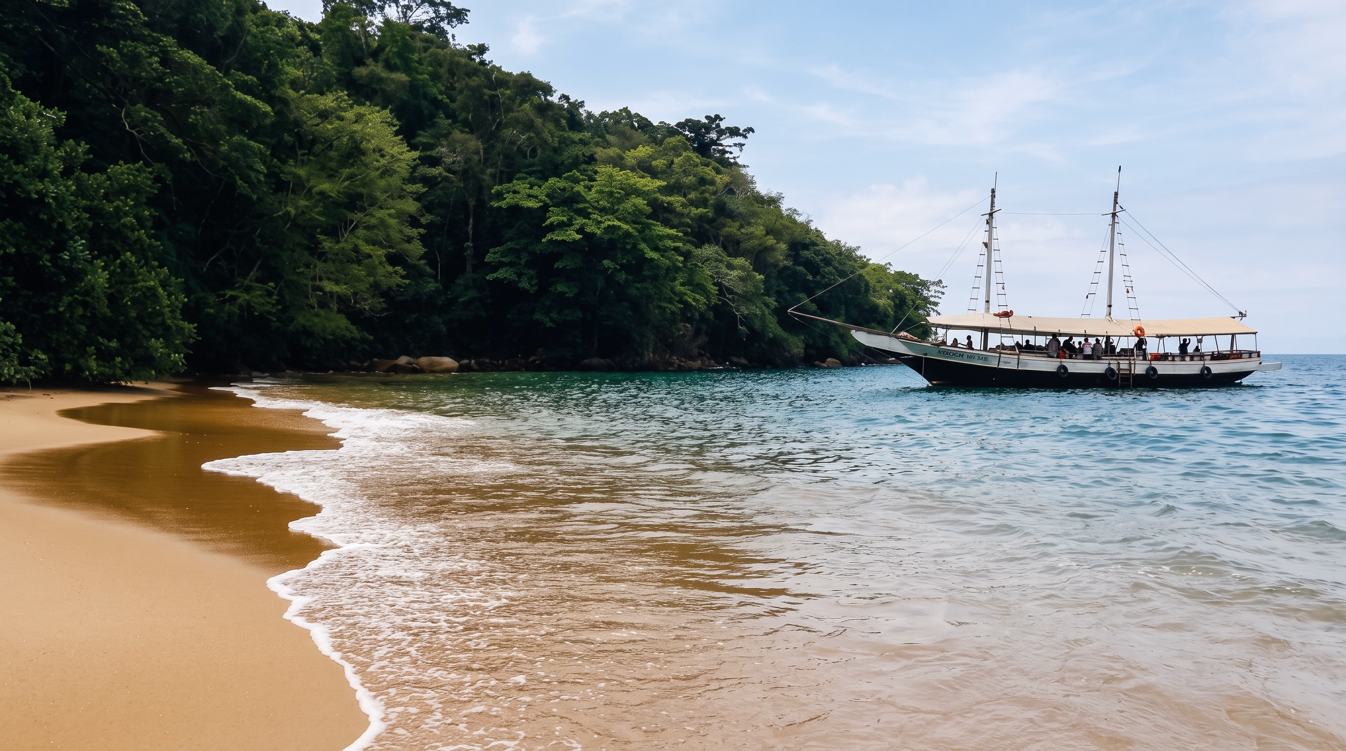 Praia Vermelha em Paraty